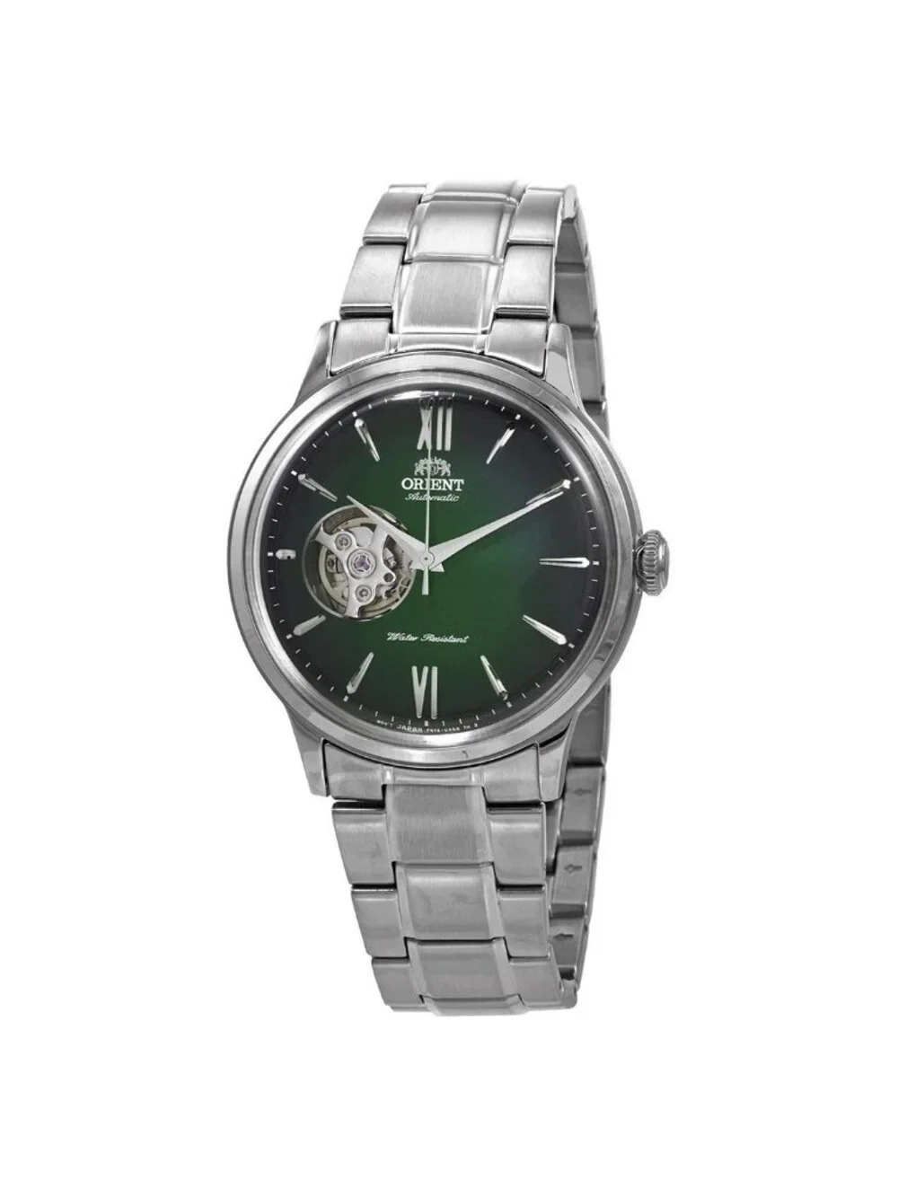 NWT Orient Helios Automatic Green Dial Men's Watch
